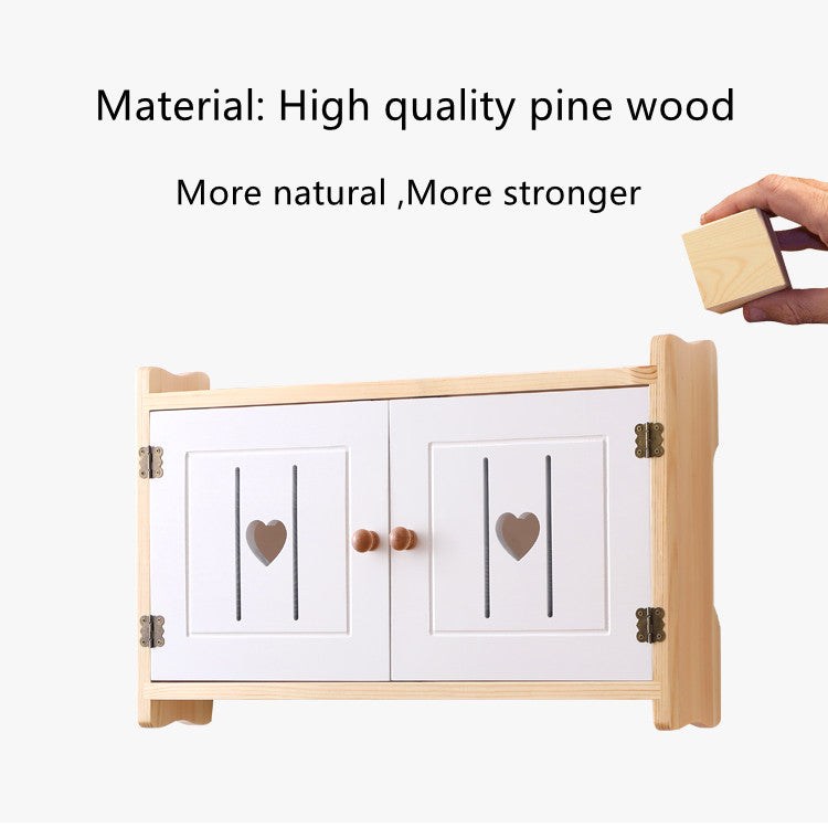 Solid Wood WIFI Router Storage Box,Wall Mounted Floating TV Shelf,No assembly required router hider box ,Network Set-top Box Router Stand