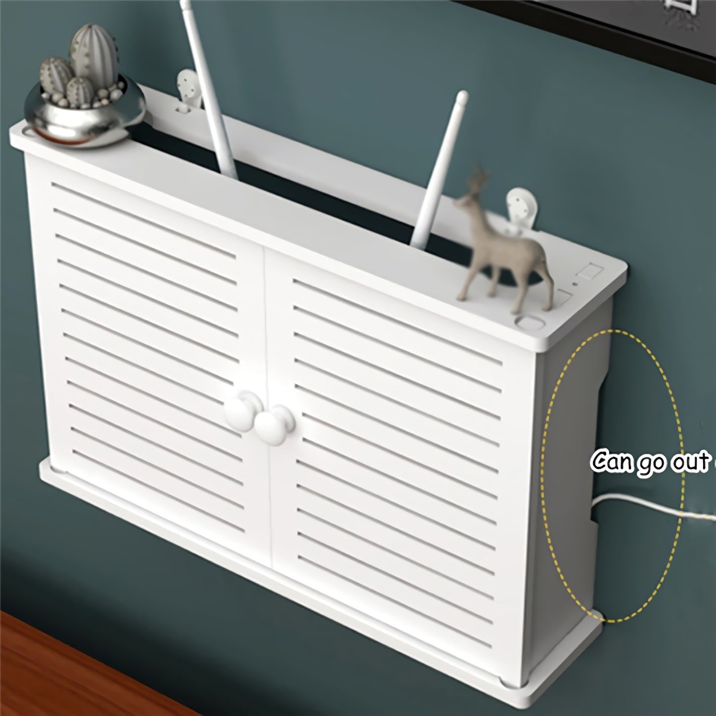 WiFi Storage Box Wall Mount WiFi Router Storage Box Router Modem Wall Mount