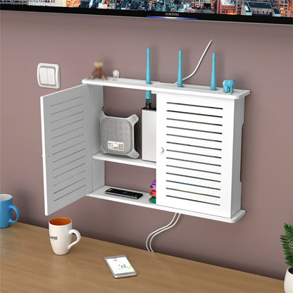 WiFi Storage Box Wall Mount WiFi Router Storage Box Router Modem Wall Mount